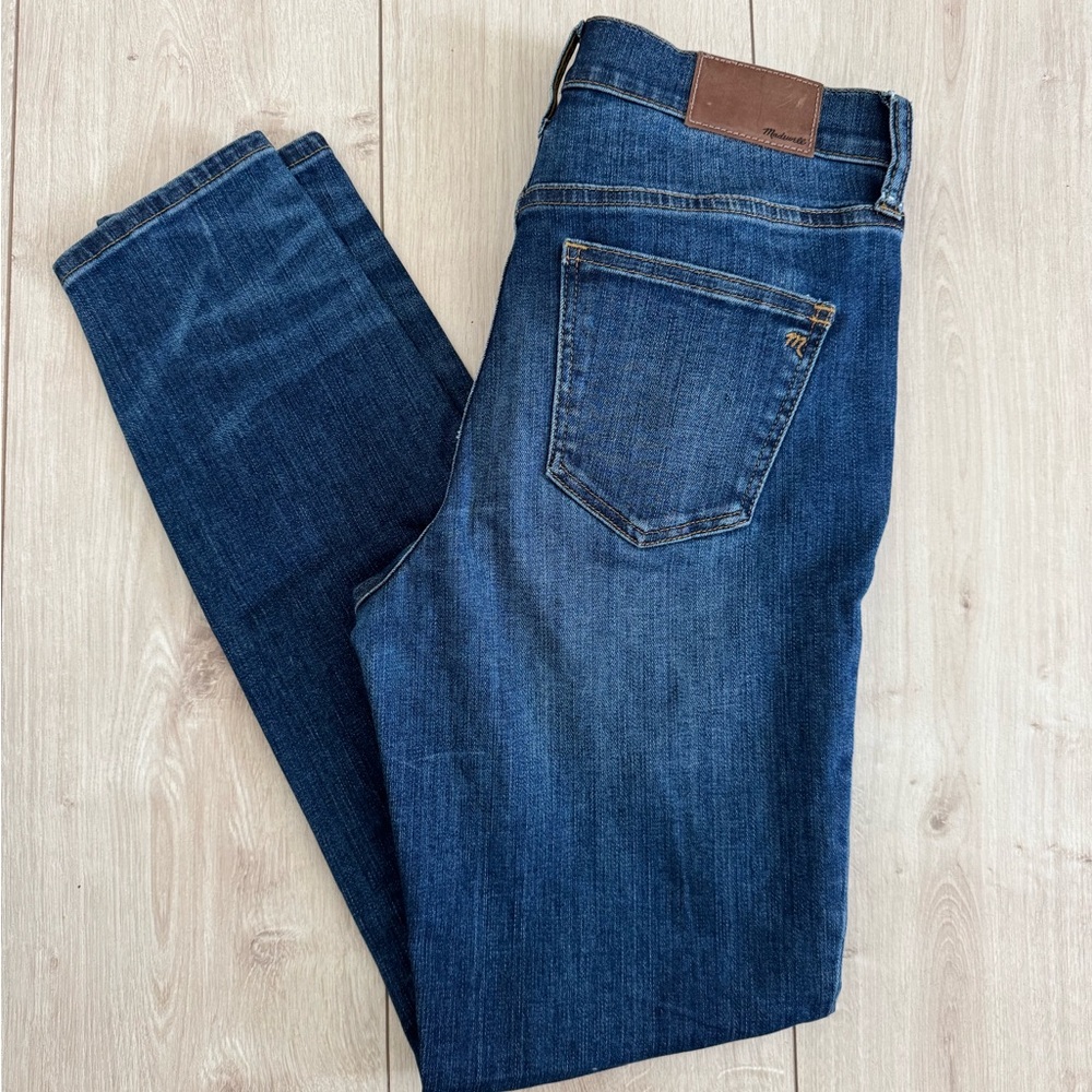 Madewell Blue High Rise Jeans Skinny